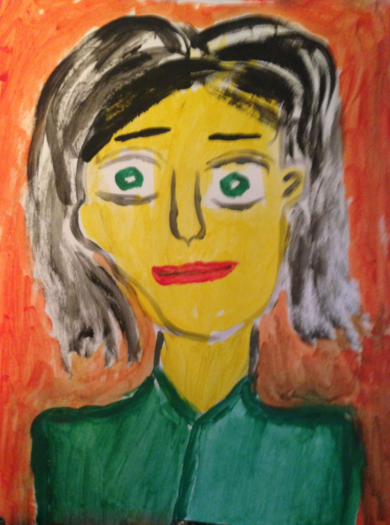 Girl with Black Hair