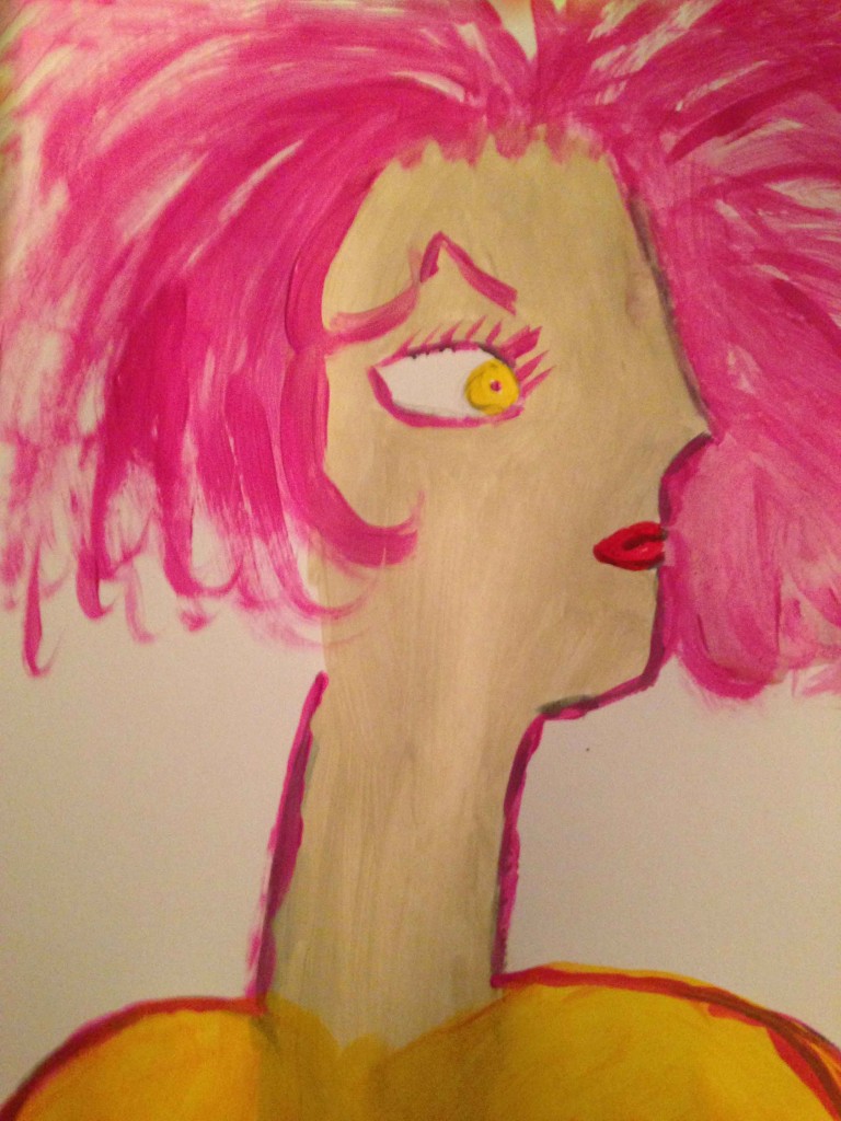 Girl-with-pink-hair