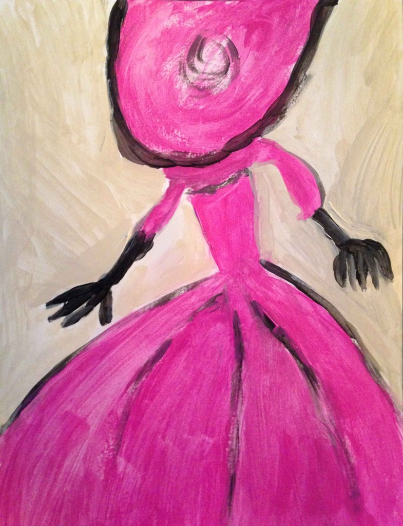 Lady in Pink